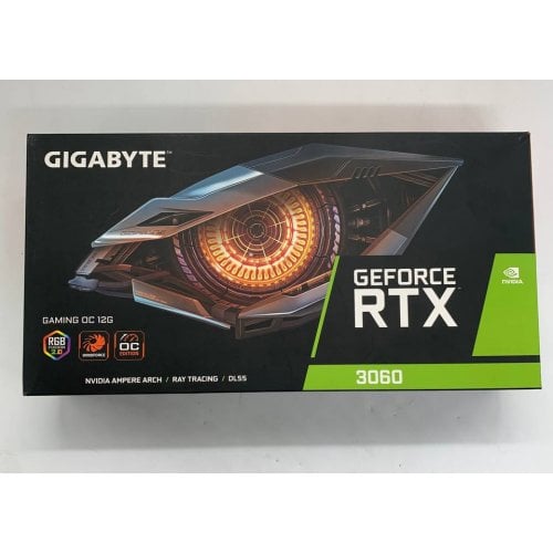 Видеокарта Gigabyte GeForce RTX 3060 Gaming OC 12288MB (GV-N3060GAMING OC-12GD 2.0) (Восстановлено продавцом, 923951) купить в Украине | Telemart фото
