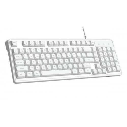 Уцінка клавіатура MageGee GK980 (6971969727090-UA) White (Розкрита упаковка, 923958) купити в Україні | Telemart фото