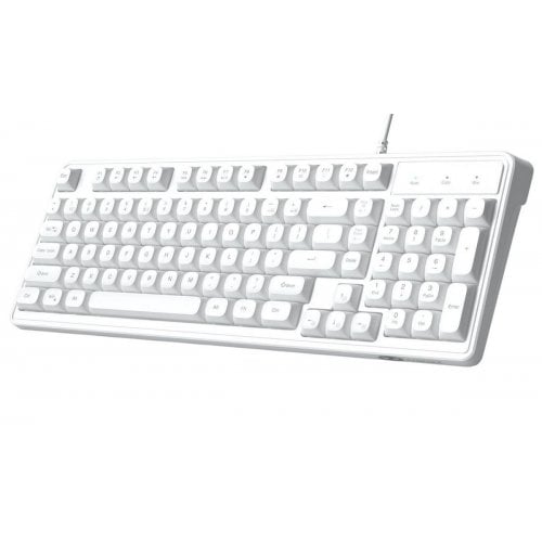Уцінка клавіатура MageGee GK980 (6971969727090-UA) White (Розкрита упаковка, 923958) купити в Україні | Telemart фото