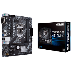 Материнская плата Asus PRIME H410M-K (s1200, Intel H410) (Восстановлено продавцом, 923972)