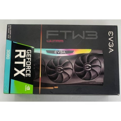 Відеокарта EVGA GeForce RTX 3080 FTW3 ULTRA GAMING 10240MB (10G-P5-3897-KR) (Відновлено продавцем, 923975) купити в Україні | Telemart фото