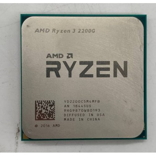Процесор AMD Ryzen 3 2200G 3.5(3.7)GHz sAM4 Tray (YD2200C5M4MFB) (Відновлено продавцем, 923977) купити в Україні | Telemart фото