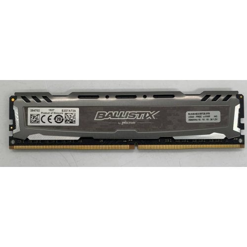 Озп Crucial DDR4 4GB 2666Mhz Ballistix Sport LT Gray (BLS4G4D26BFSB) (Відновлено продавцем, 923979) купити в Україні | Telemart фото