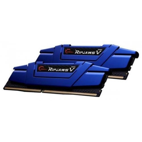 Озу G.Skill DDR4 16GB (2x8GB) 2666Mhz Ripjaws V Blue (F4-2666C15D-16GVB) (Восстановлено продавцом, 924264) купить в Украине | Telemart фото