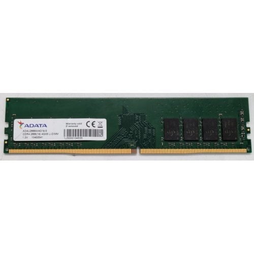 Озу ADATA SODIMM DDR4 4GB 2666Mhz (AD4U2666W4G19-S) (Восстановлено продавцом, 924274) купить в Украине | Telemart фото