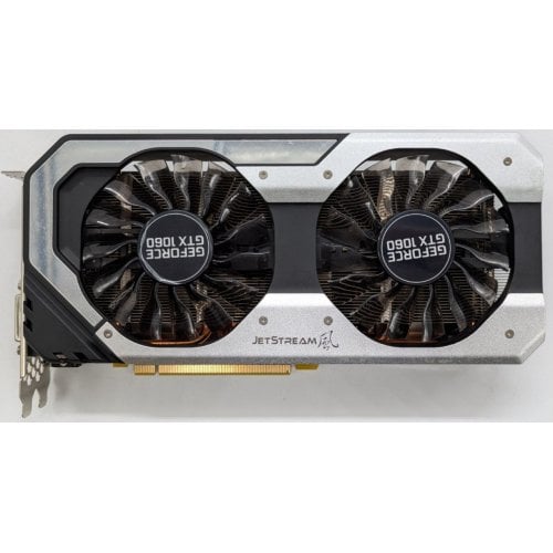 Відеокарта Palit GeForce GTX 1060 Super JetStream 6144MB (NE51060S15J9-1060J) (Відновлено продавцем, 924309) купити в Україні | Telemart фото