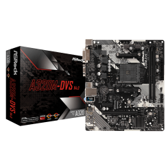 Материнская плата AsRock A320M-DVS R4.0 (sAM4, AMD A320) (Восстановлено продавцом, 924337)