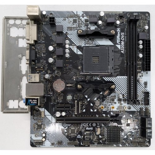 Материнская плата AsRock A320M-DVS R4.0 (sAM4, AMD A320) (Восстановлено продавцом, 924337) купить в Украине | Telemart фото