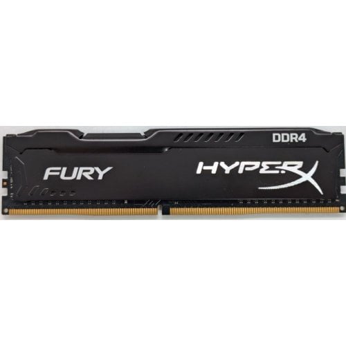 Озп HyperX DDR4 8GB 2666Mhz Fury Black (HX426C16FB2/8) (Відновлено продавцем, 924344) купити в Україні | Telemart фото