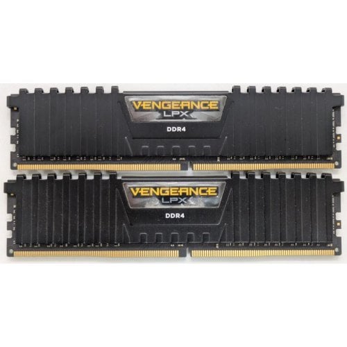 Озп Corsair DDR4 32GB (2x16GB) 3200Mhz Vengeance LPX Black (CMK32GX4M2E3200C16) (Відновлено продавцем, 924346) купити в Україні | Telemart фото