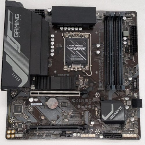 Материнская плата Gigabyte B760M GAMING X DDR4 GEN5 (s1700, Intel B760) (Восстановлено продавцом, 924370) купить в Украине | Telemart фото