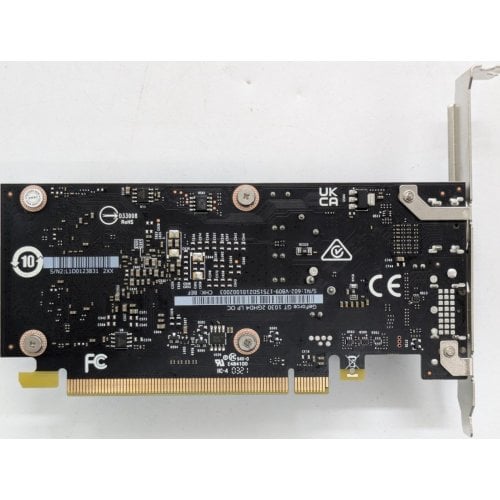 Відеокарта MSI GeForce GT 1030 OC Low Profile 2048MB (GeForce GT1030 2GHD4 LP OC) (Відновлено продавцем, 924375) купити в Україні | Telemart фото