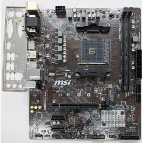 Материнская плата MSI B450M PRO-M2 MAX (sAM4, AMD B450) (Восстановлено продавцом, 924383) купить в Украине | Telemart фото