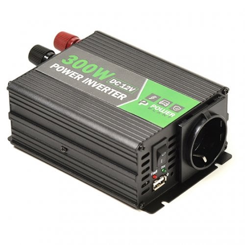 Автомобильный инвертор PowerPlant HYM300-122 12V (KD00MS0001) купить в Украине | Telemart фото