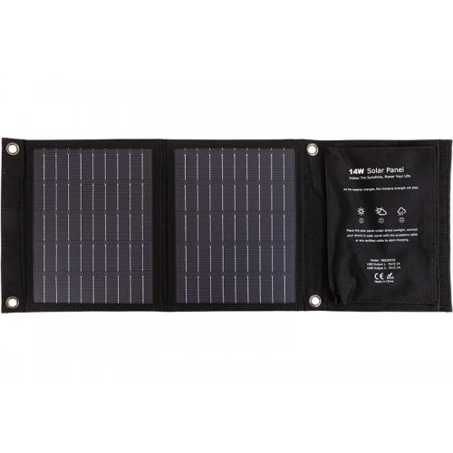 Сонячна панель PowerPlant Solar Panel 14W (PB930555) купити в Україні | Telemart фото