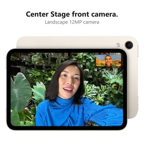 Планшет Apple iPad Mini 8.5" Wi-Fi + Cellular 2026 256GB (MJ6D4TY/A) Starlight купить в Украине | Telemart фото