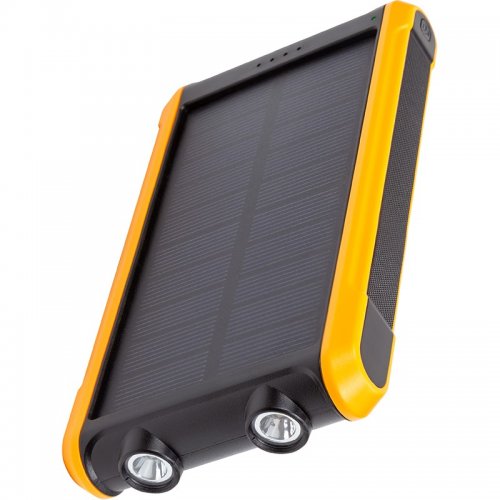 Powerbank PowerPlant 10000mAh 12W (PB930494) Black/Orange купити в Україні | Telemart фото