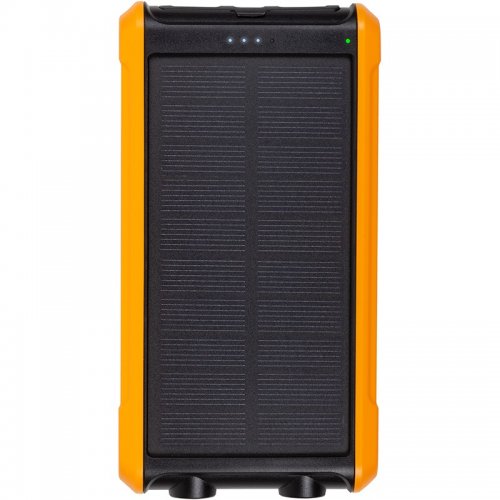 Powerbank PowerPlant 10000mAh 12W (PB930494) Black/Orange купити в Україні | Telemart фото
