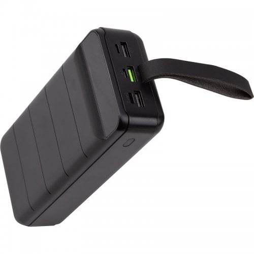 Powerbank PowerPlant 36000mAh 20W (PB931422) Black купити в Україні | Telemart фото