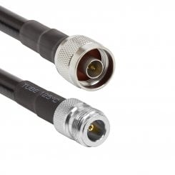 Коаксиальный кабель PowerPlant LMR-400 N-male to N-female 10m (TV990818) Black