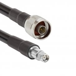 Коаксиальный кабель PowerPlant LMR-400 N-male to RP-SMA-male 7m (TV991525) Black