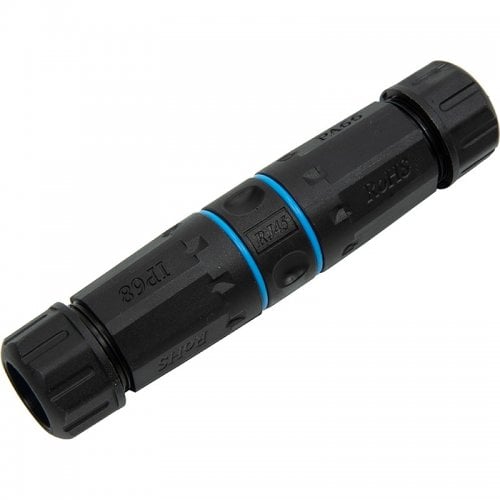 Переходник PowerPlant RJ45 Coupler UTP Cat5e IP68 (TV992126) купить в Украине | Telemart фото