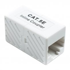 Коннектор PowerPlant Cat5e UTP RJ45 Coupler (TV992157)