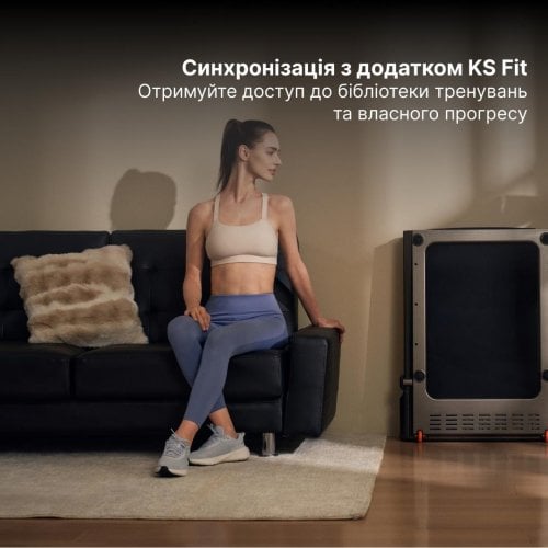 Дорожка для ходьбы KingSmith R3 JustWalk Black купить в Украине | Telemart фото