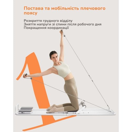 Многофункциональный тренажер KingSmith CL001 White купить в Украине | Telemart фото