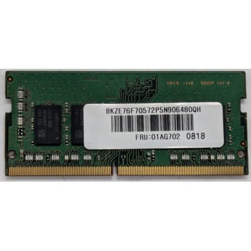 Озу Samsung SODIMM DDR4 8GB 2400Mhz (M471A1K43BB1-CRC) (Восстановлено продавцом, 924651) купить в Украине | Telemart фото