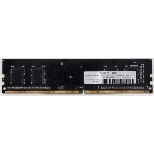 Озу Exceleram DDR4 4GB 2133 Mhz (E40421A) (Восстановлено продавцом, 924664) купить в Украине | Telemart фото