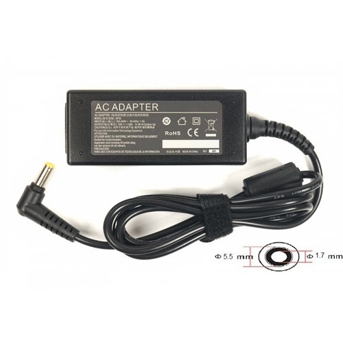 Блок питания для ноутбука PowerPlant Acer 19V 1.58A 30W 5.5x1.7mm (AC30F5517) Black купить в Украине | Telemart фото