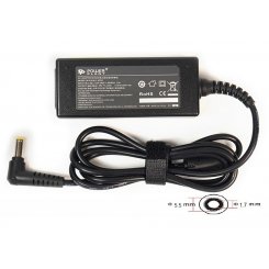 Блок питания для ноутбука PowerPlant Acer 19V 2.15A 40W 5.5x1.7mm (AC40F5517) Black