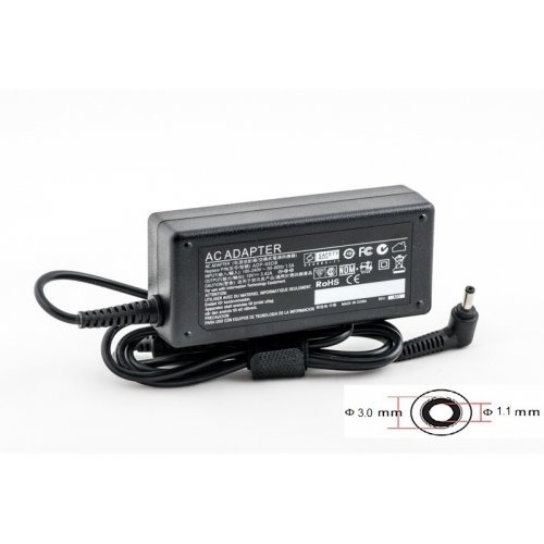 Блок питания для ноутбука PowerPlant Acer 19V 3.42A 65W 3.0x1.1mm (AC65F3011) Black купить в Украине | Telemart фото
