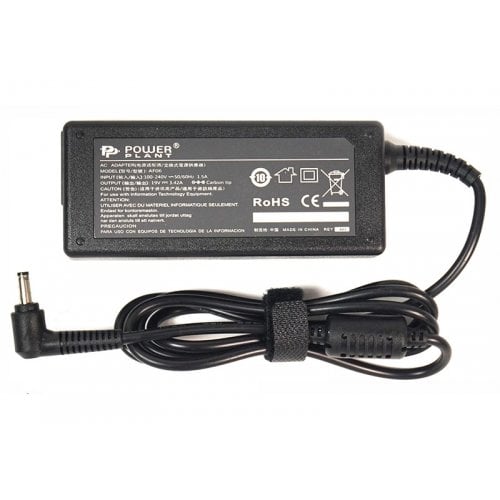 Блок питания для ноутбука PowerPlant Acer 19V 3.42A 65W 5.5x2.1mm (AC65F5521) Black купить в Украине | Telemart фото