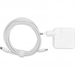 Блок питания для ноутбука PowerPlant Apple 20V 1.5A 30W USB Type-C (AP29USBC) White