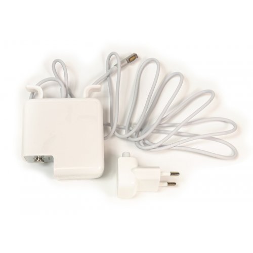 Блок питания для ноутбука PowerPlant Apple 16.5V 3.65A 60W MagSafe (AP60KMAG) White купить в Украине | Telemart фото