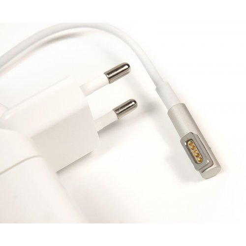 Блок питания для ноутбука PowerPlant Apple 16.5V 3.65A 60W MagSafe (AP60KMAG) White купить в Украине | Telemart фото