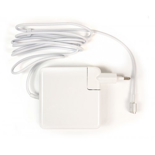 Блок питания для ноутбука PowerPlant Apple 20V 4.25A 85W MagSafe 2 (AP85HMAG2) White купить в Украине | Telemart фото