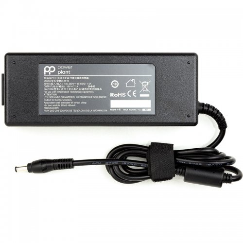Блок питания для ноутбука PowerPlant Asus 19V 7.1A 135W 5.5x2.5mm (AS135F5525) Black купить в Украине | Telemart фото