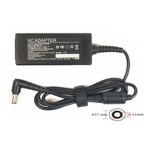 Блок питания для ноутбука PowerPlant LG 12V 2A 24W 6.5x4.4mm (AS24A6544) Black купить в Украине | Telemart фото