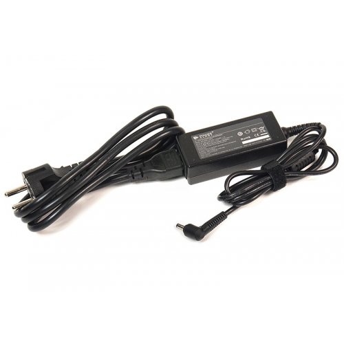 Блок питания для ноутбука PowerPlant Asus 19V 2.37A 45W 4.0x1.4mm (AS45F4014) Black купить в Украине | Telemart фото