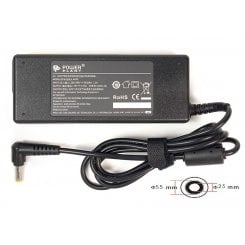 Блок питания для ноутбука PowerPlant Asus 19V 4.74A 90W 5.5x2.5mm (AS90F5525) Black
