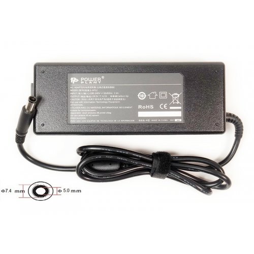 Блок питания для ноутбука PowerPlant Dell 19.5V 6.7A 130W 7.4x5.0mm (DL130G7450) Black купить в Украине | Telemart фото