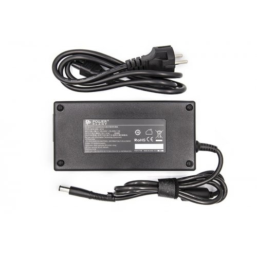 Блок питания для ноутбука PowerPlant HP 19V 9.5A 180W 7.4x5.0mm (HP180F7450) Black купить в Украине | Telemart фото