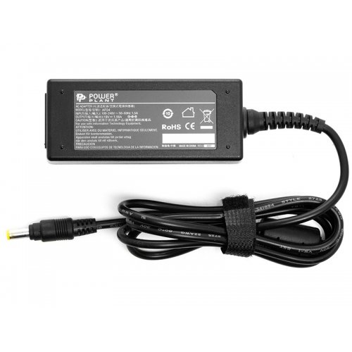 Блок питания для ноутбука PowerPlant HP 19V 1.58A 30W 4.8x1.7mm (HP30F4817) Black купить в Украине | Telemart фото