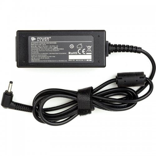 Блок питания для ноутбука PowerPlant HP 19.5V 2.05A 40W 4.0x1.7mm (HP40G4017B) Black купить в Украине | Telemart фото