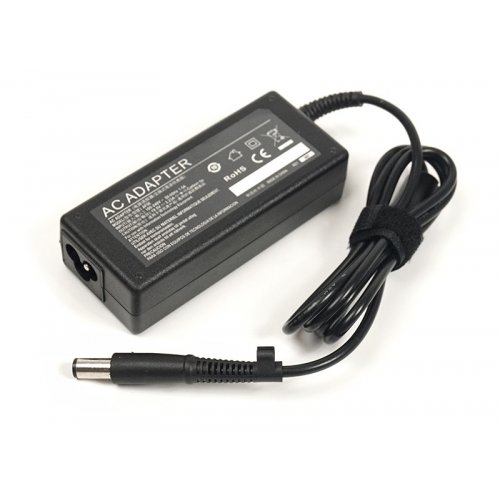 Блок питания для ноутбука PowerPlant HP 19.5V 3.33A 65W 7.4x5.0mm (HP65G7450) Black купить в Украине | Telemart фото