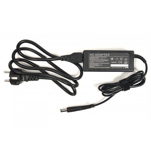 Блок питания для ноутбука PowerPlant HP 19.5V 3.33A 65W 7.4x5.0mm (HP65G7450) Black купить в Украине | Telemart фото