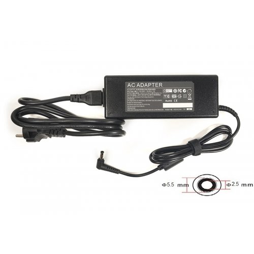 Блок питания для ноутбука PowerPlant Lenovo 19.5V 6.15A 120W 5.5x2.5mm (IB120G5525) Black купить в Украине | Telemart фото